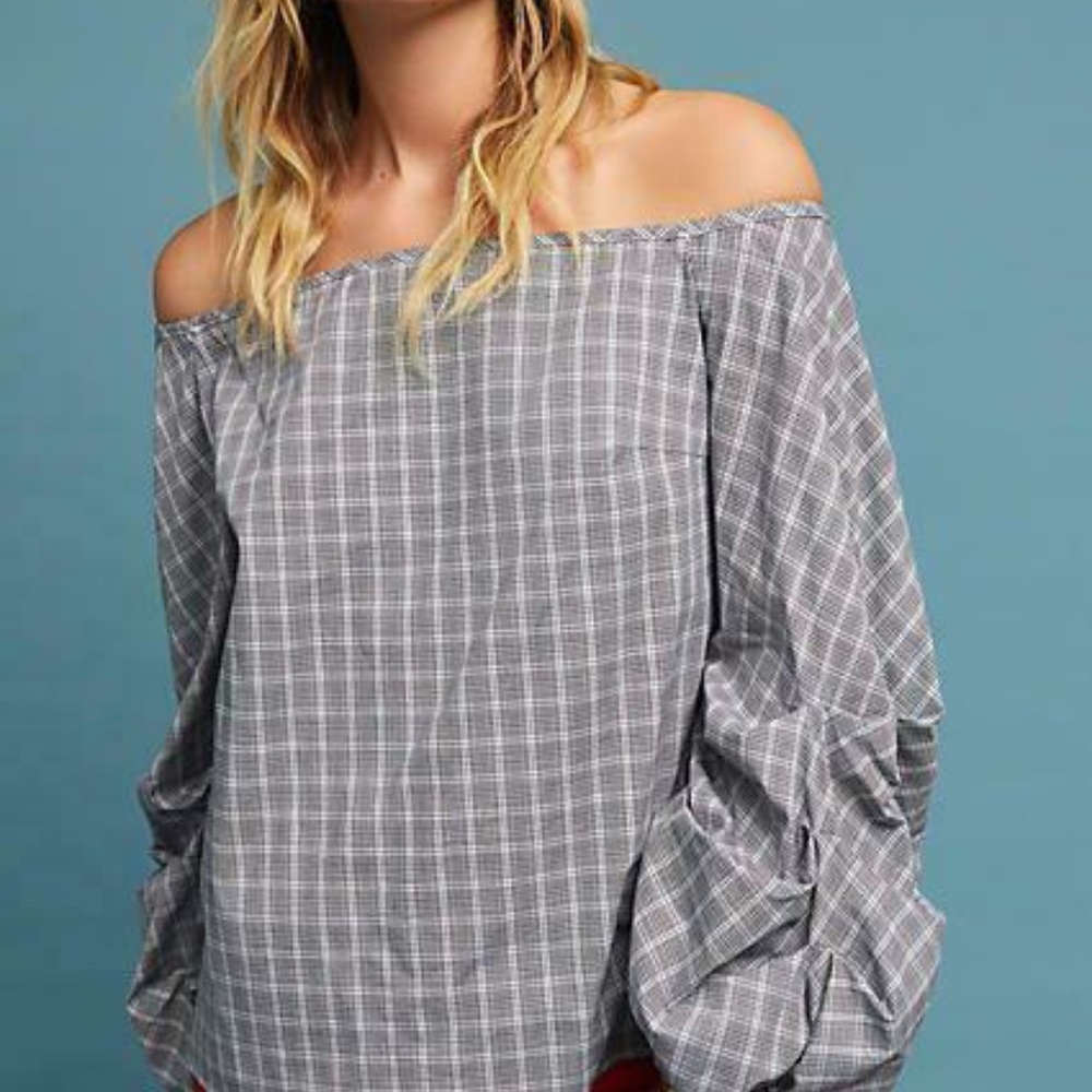 Anthropology Guest Editor Blouse sz small